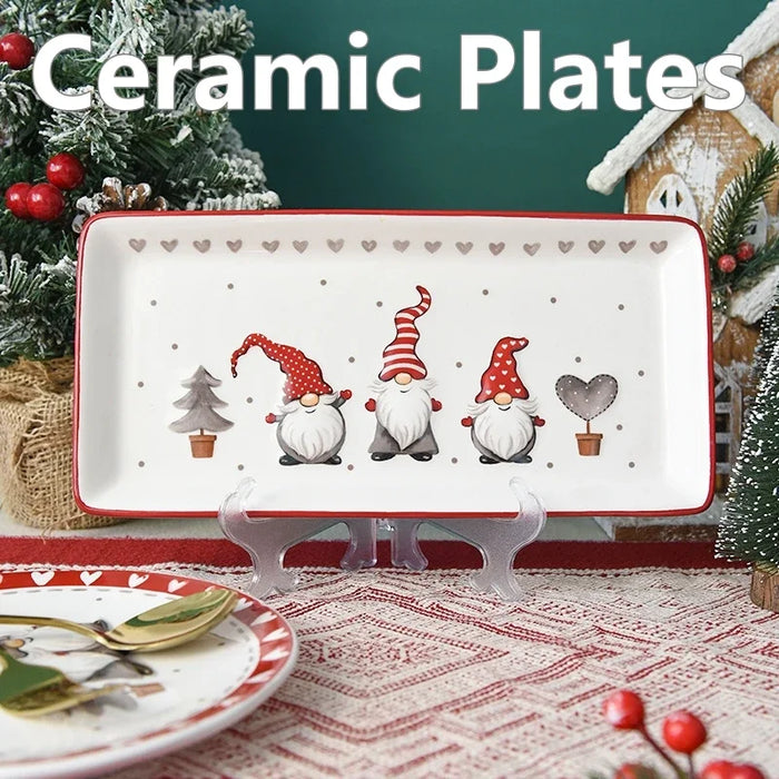 Nordic and Rectangular Ceramic Plates