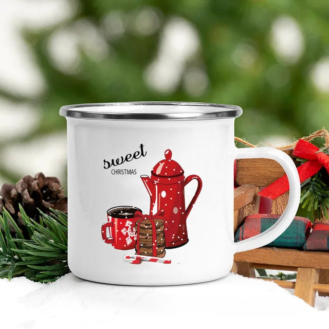 Sweet Christmas Cookies Latte Printing Coffee Cups