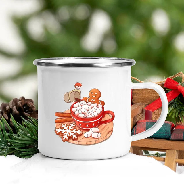 Sweet Christmas Cookies Latte Printing Coffee Cups