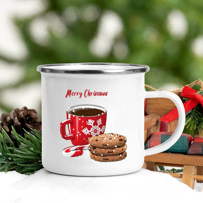 Sweet Christmas Cookies Latte Printing Coffee Cups