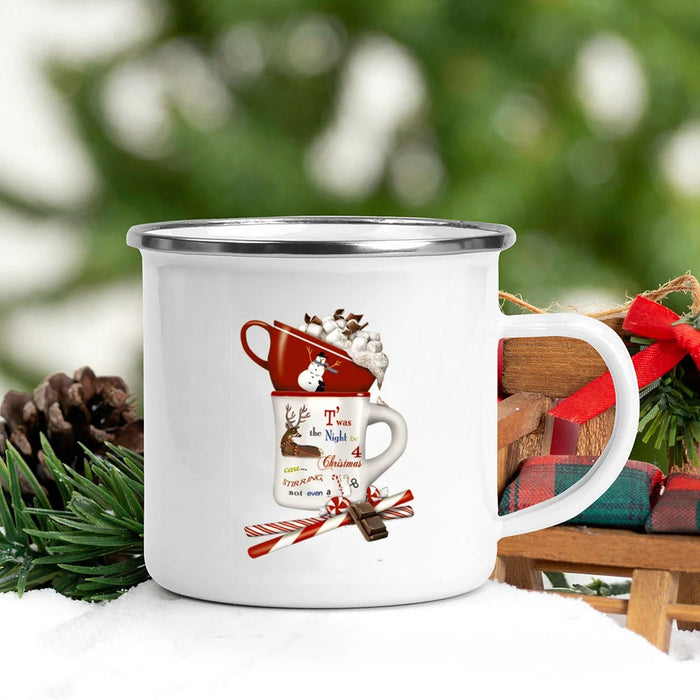 Sweet Christmas Cookies Latte Printing Coffee Cups