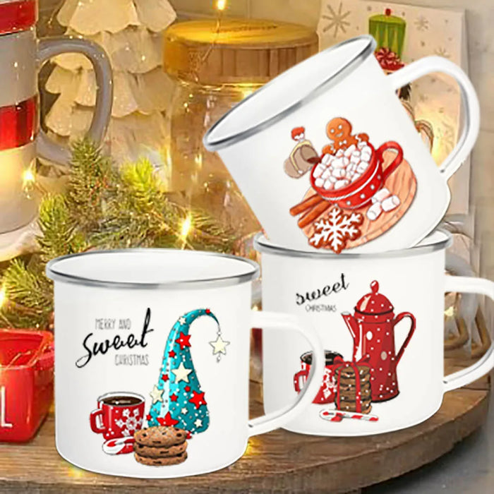 Sweet Christmas Cookies Latte Printing Coffee Cups