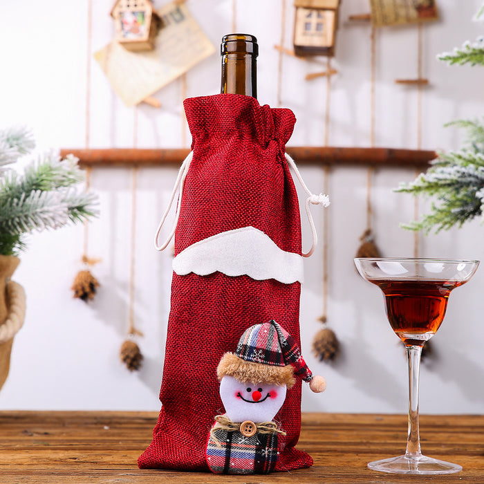 Christmas Decoration Supplies Christmas Bottle Cover