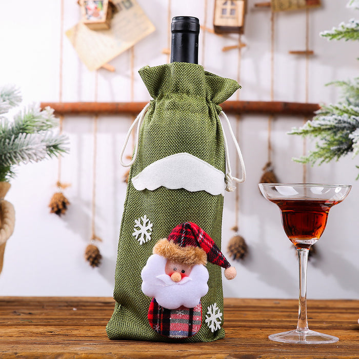 Christmas Decoration Supplies Christmas Bottle Cover