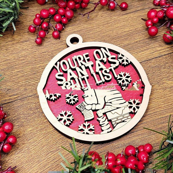 Humorous Christmas Tree Hanging Ornaments