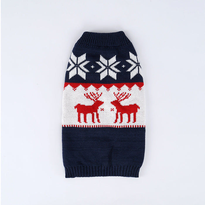 Fashion Personalized Christmas Dog Knitted Sweater