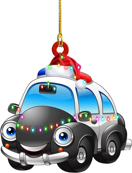 Christmas Tree Hanging Truck Decoration Pendant