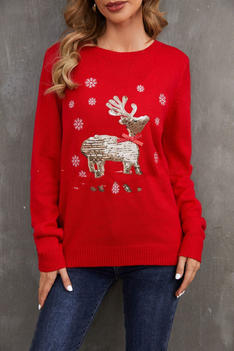 Women's Christmas Pullover Fashion Knitwear