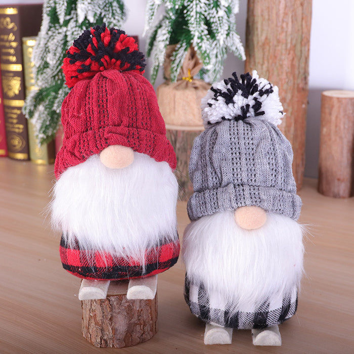 Christmas Decoration Supplies Ski Doll Christmas Small Ornaments