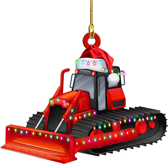 Christmas Tree Hanging Truck Decoration Pendant